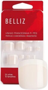Belliz Unhas Francesinha P/ Pés