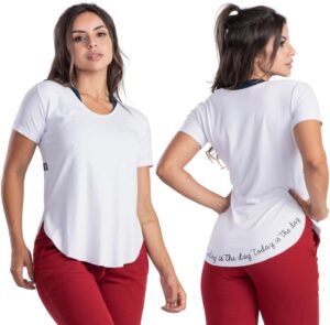 Blusa Fitness Tapa Bumbum Silk Nas Costas – Blusa Karina