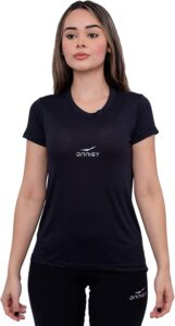 Camiseta Onnist Feminina Dry-Fit, Anti-Odor, Proteção UV, 100% Poliamida