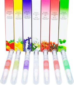 Kit 10 Canetas Para Unhas Óleo Hidratante De Cutícula Revitalizador