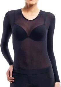 Loba Segunda Pele, Blusa Feminino, Preta (Black), Único