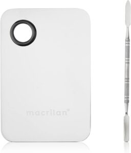 Macrilan Kit Placa E Espátula Para Maquiagem – Ac-03